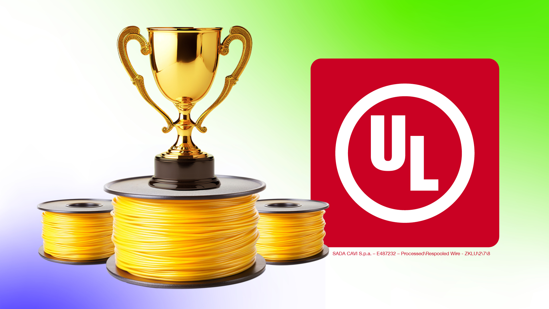 UL Processed Wire – Respooled
