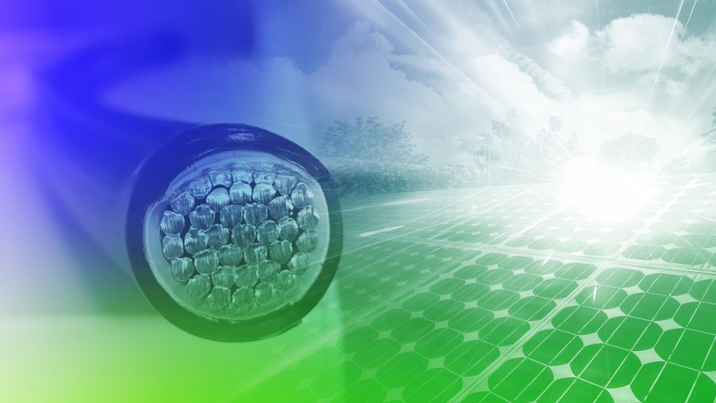 Cavo in alluminio per fotovoltaico resistente e versatile: AL-XLPE-HDPE